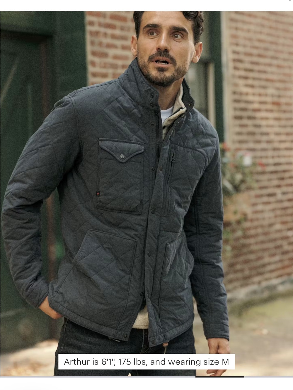 Relwen Quilted Tanker Jacket - Soft Lining